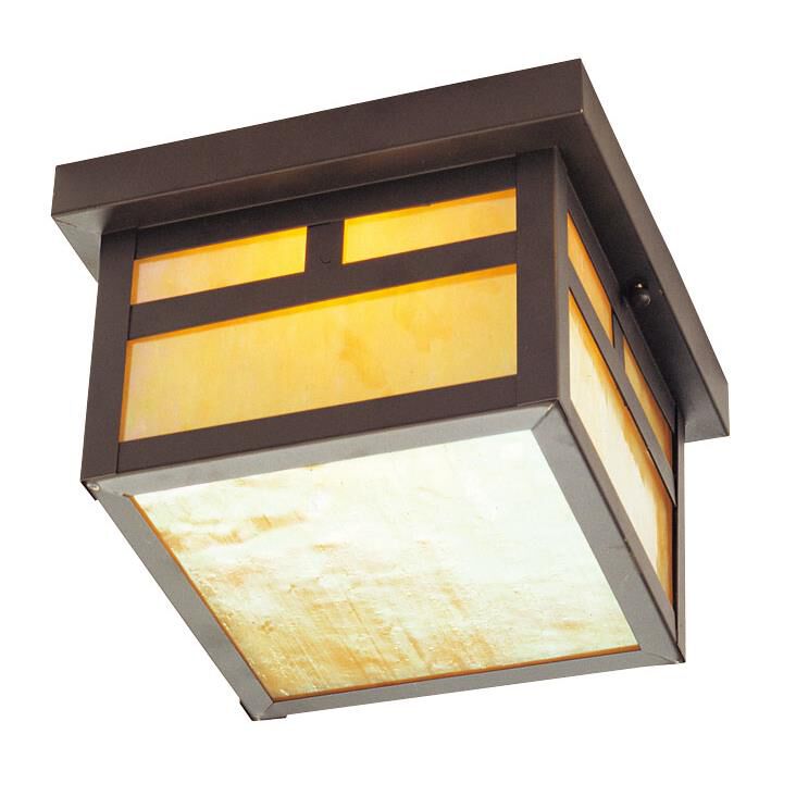 Livex Lighting Montclair Mission 8 Inch Outdoor Flush Mount